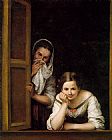Famous Girl Paintings - A Girl and her Duenna